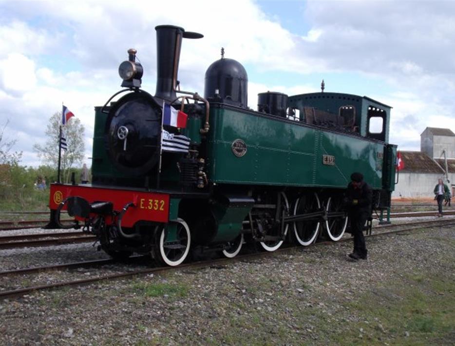 railway locomotive of the Baie de Somme